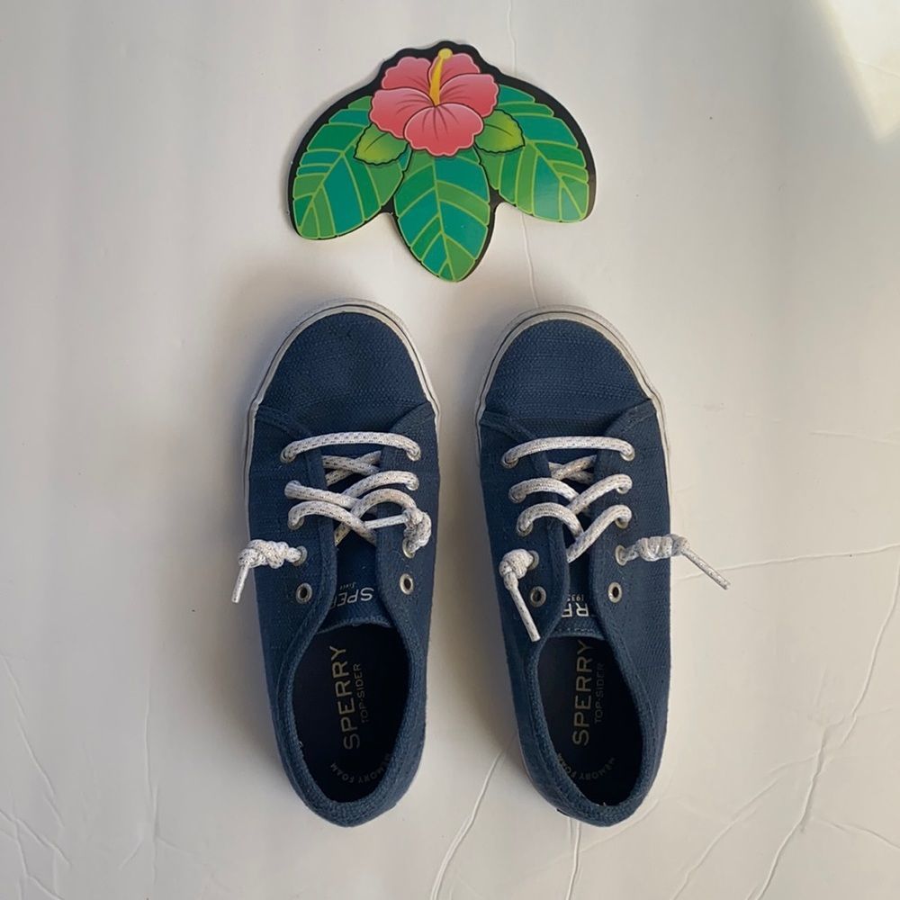 Sperry Top Sider Shoes Sneaker Blue Girls